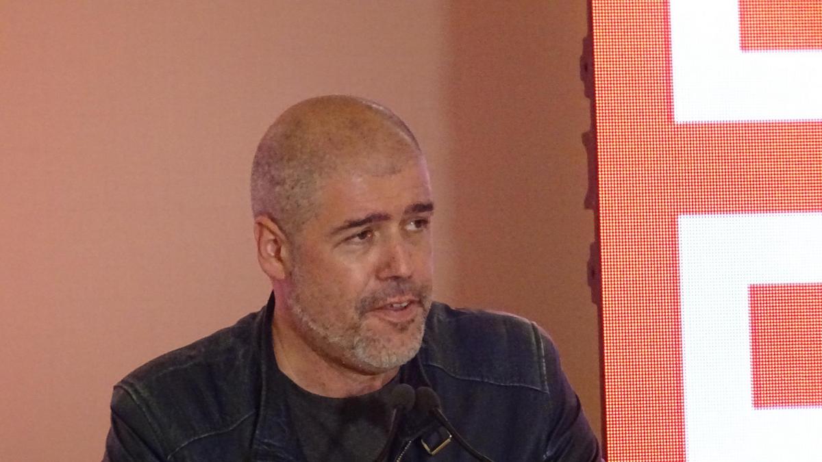 O secretario xeral confederal, Unai Sordo, participou na clausura do 12.º Congreso Nacional de CCOO de Galicia