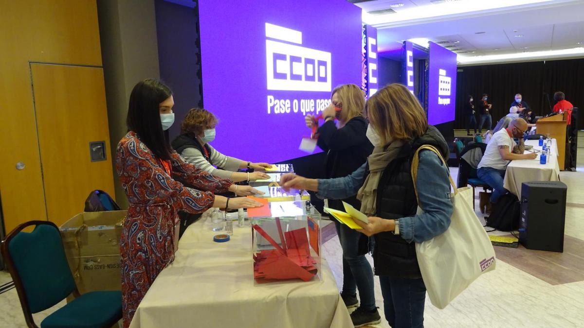 Votacións para os órganos de dirección do Sindicato Nacional de CCOO de Galicia