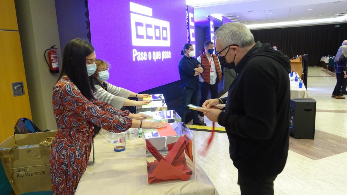 Votacións para os órganos de dirección do Sindicato Nacional de CCOO de Galicia